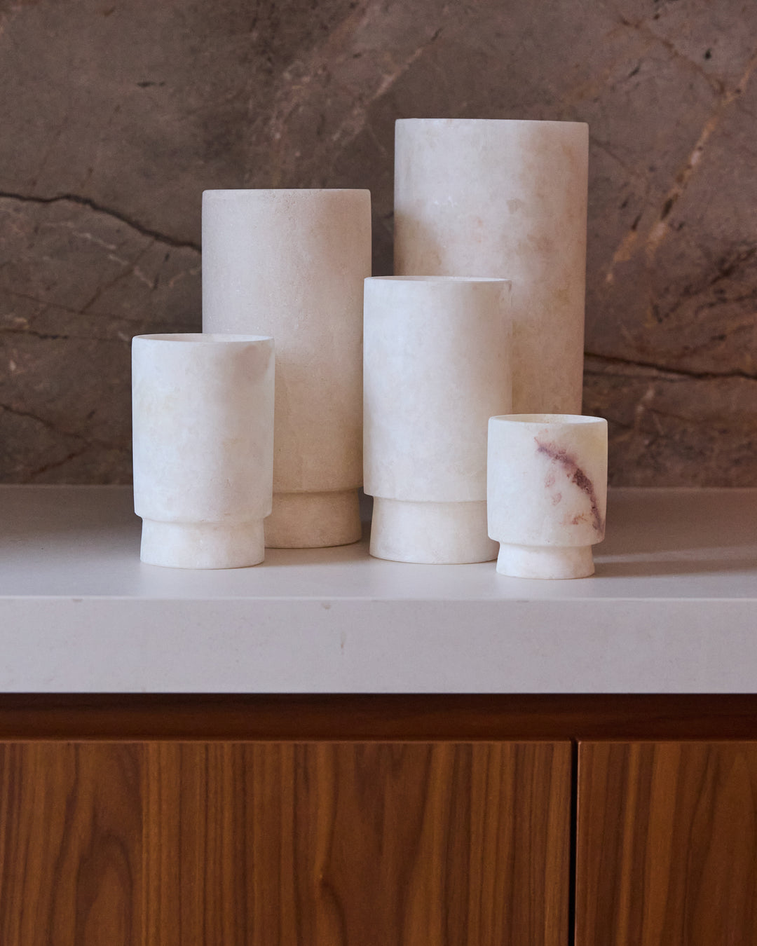 Alabaster Tealight - design