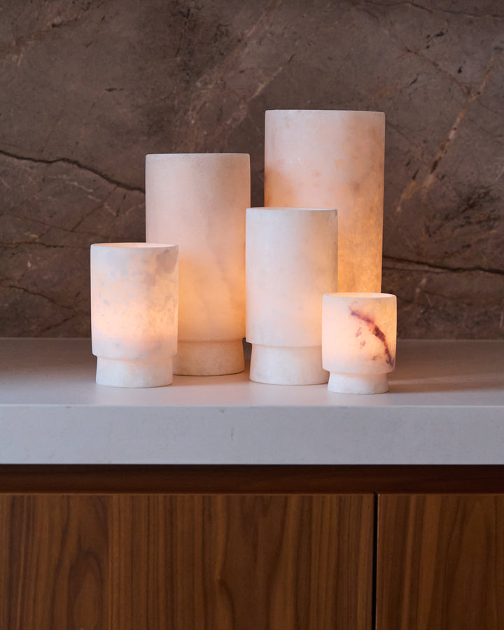 Alabaster Tealight - design