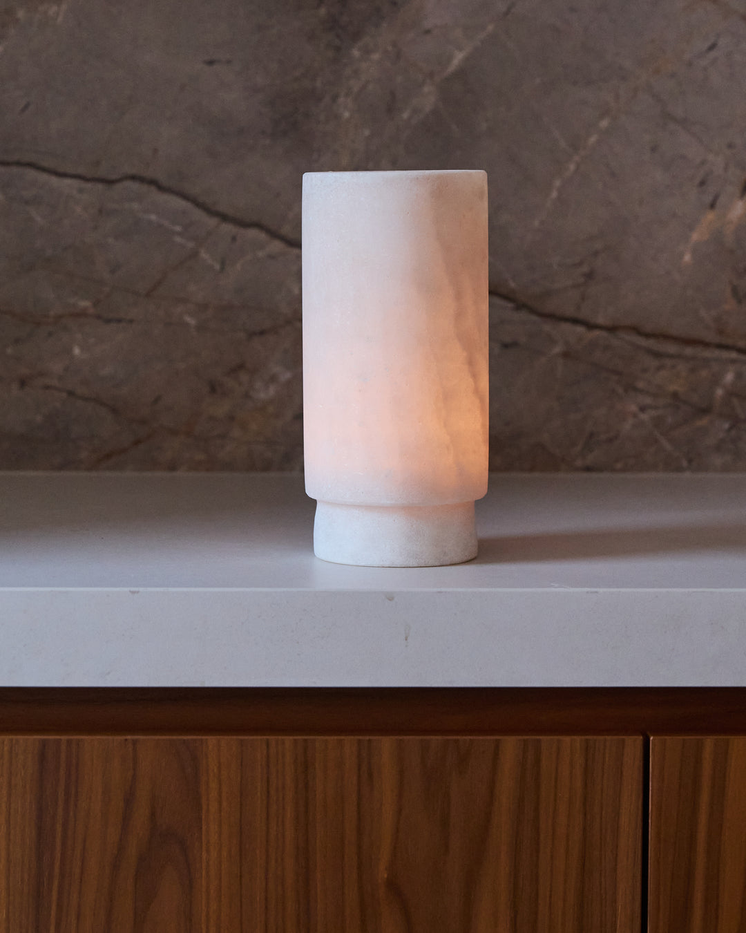 Alabaster Tealight - design