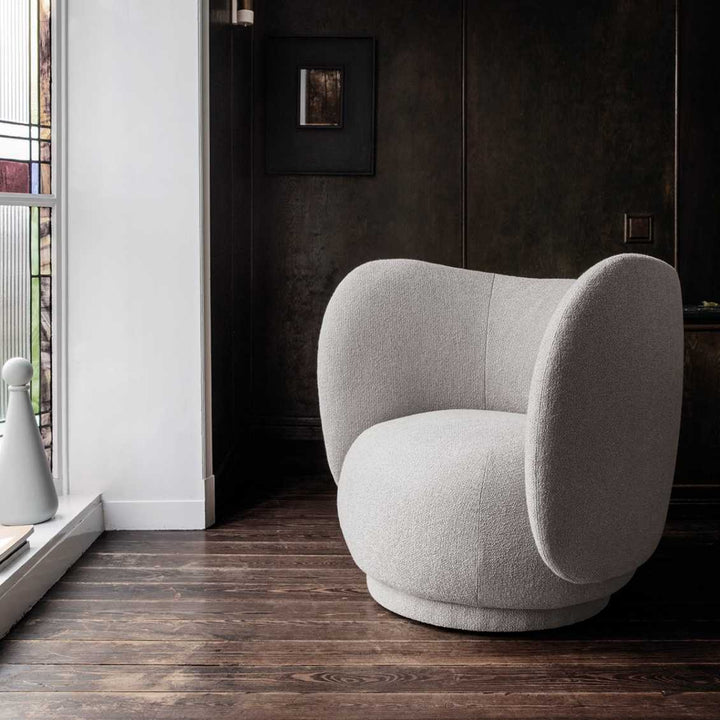 Rico Lounge Chair - Bouclé