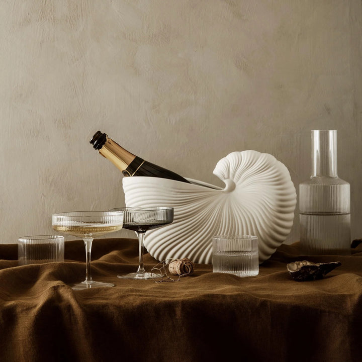 Ferm Living Shell Pot - Off White