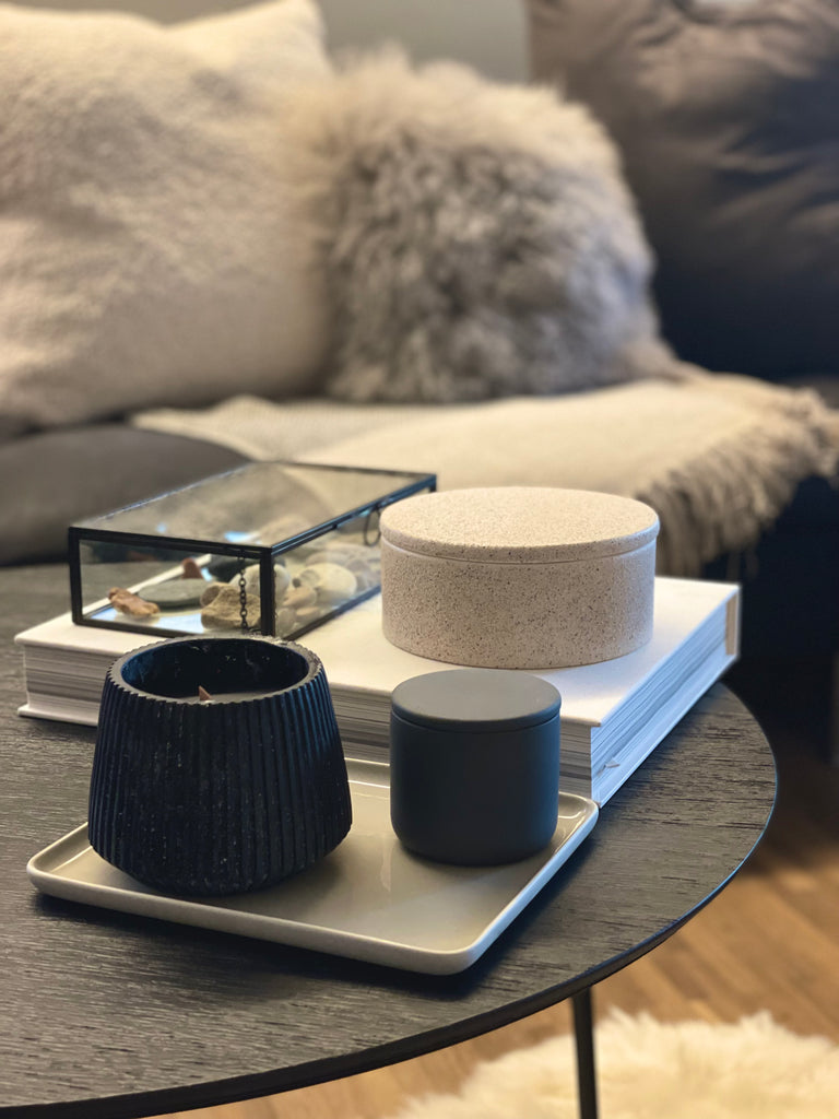 Schaal rechthoekig beige Bertrand Lejoly