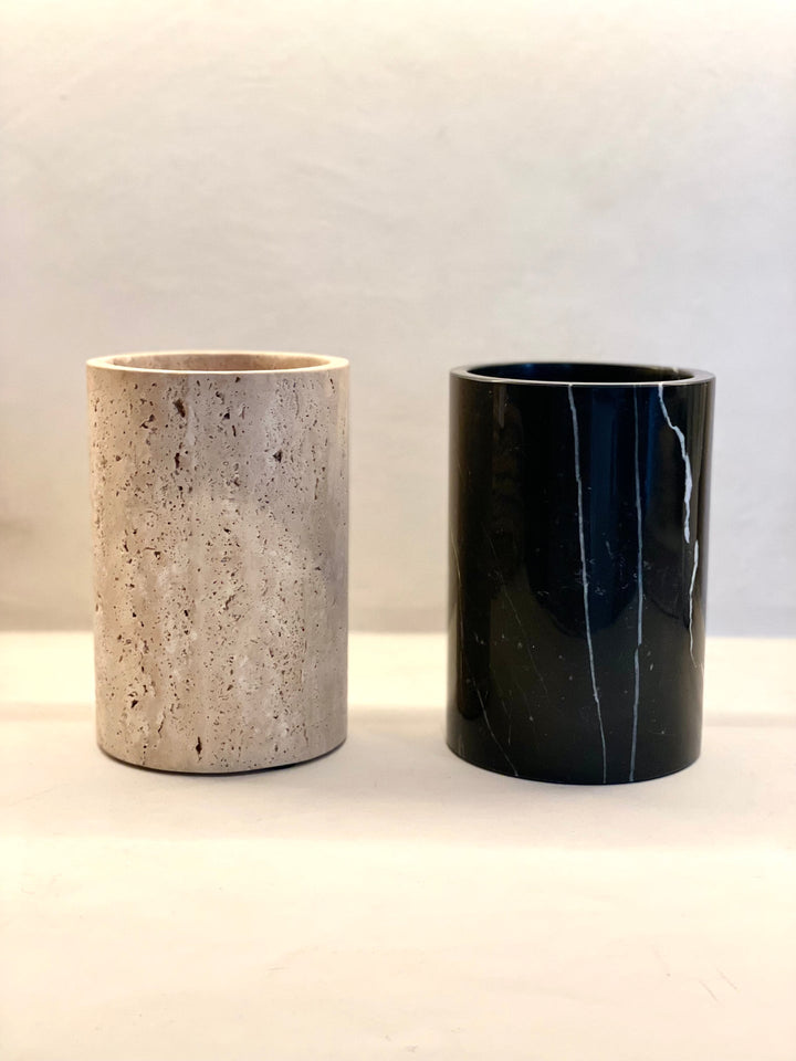 Wijnkoeler travertin