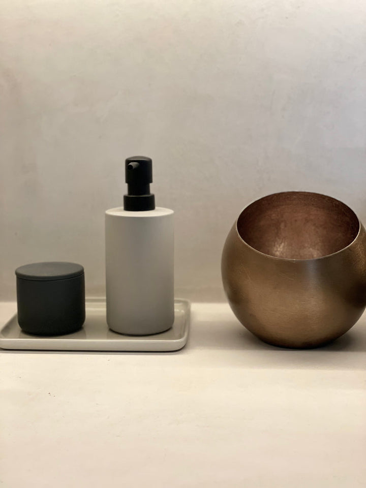 Schaal rechthoekig beige Bertrand Lejoly