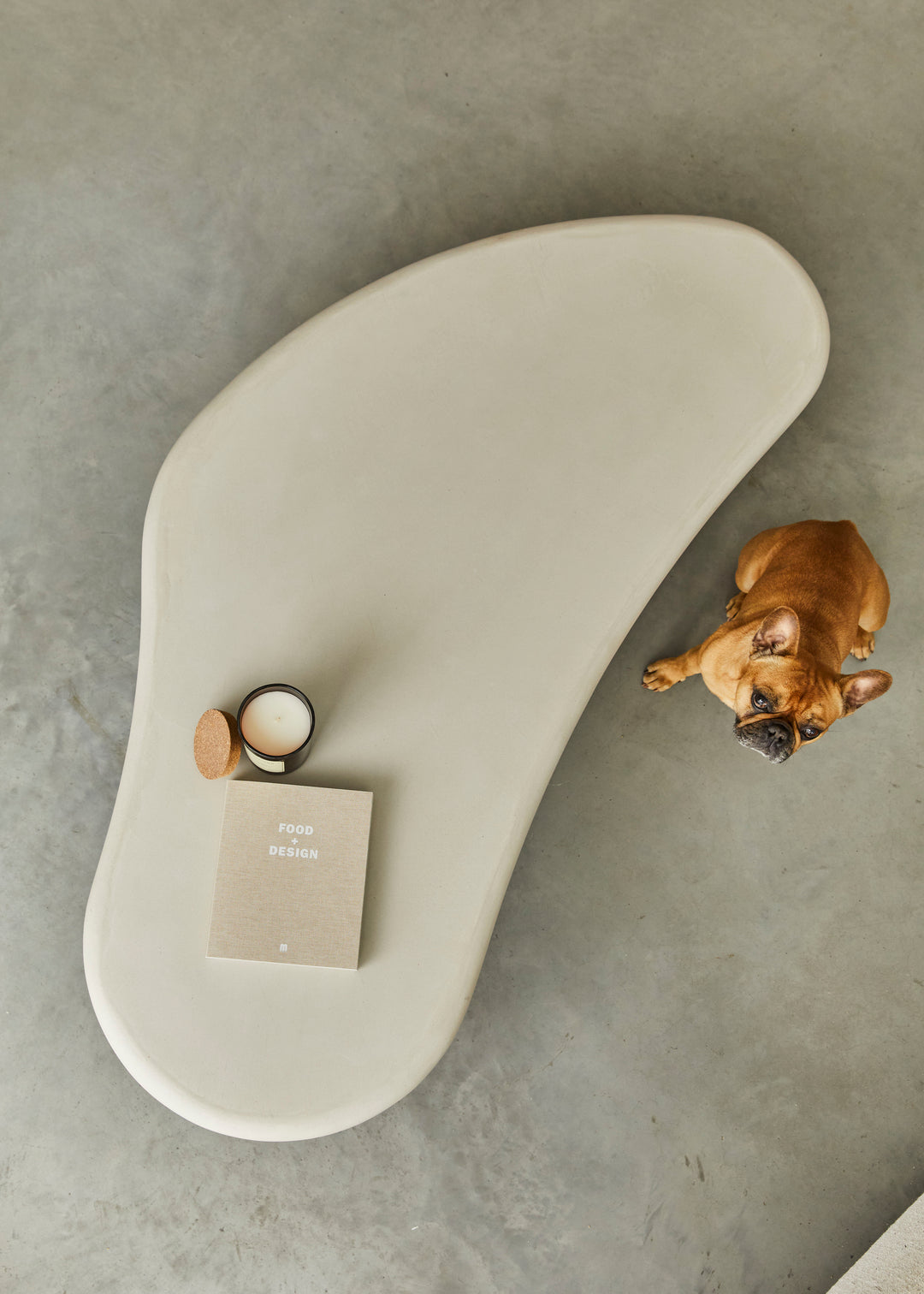 Salontafel in betonlook