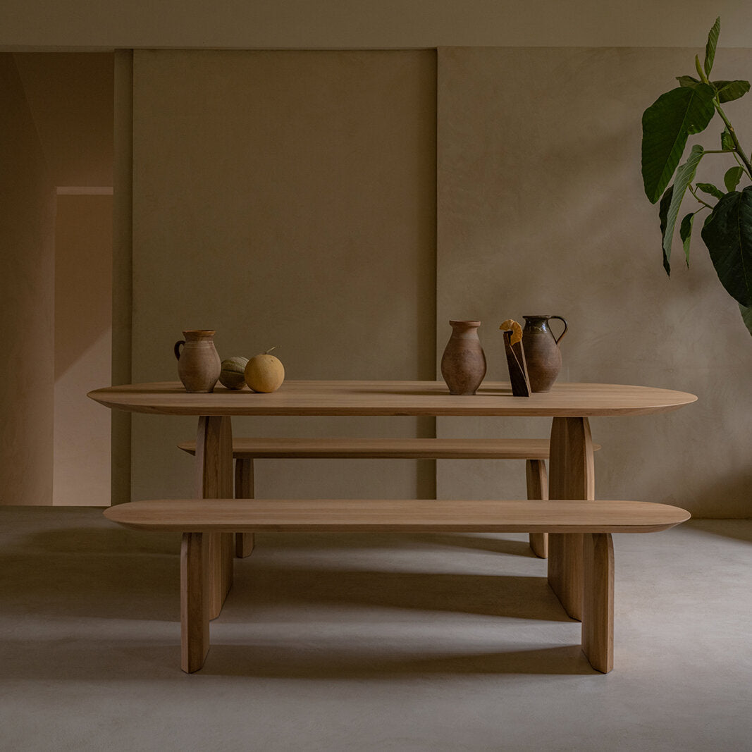 STUDIO HENK slot Eettafel - oak