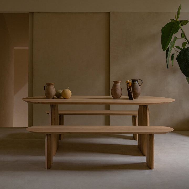 STUDIO HENK slot Eettafel - oak