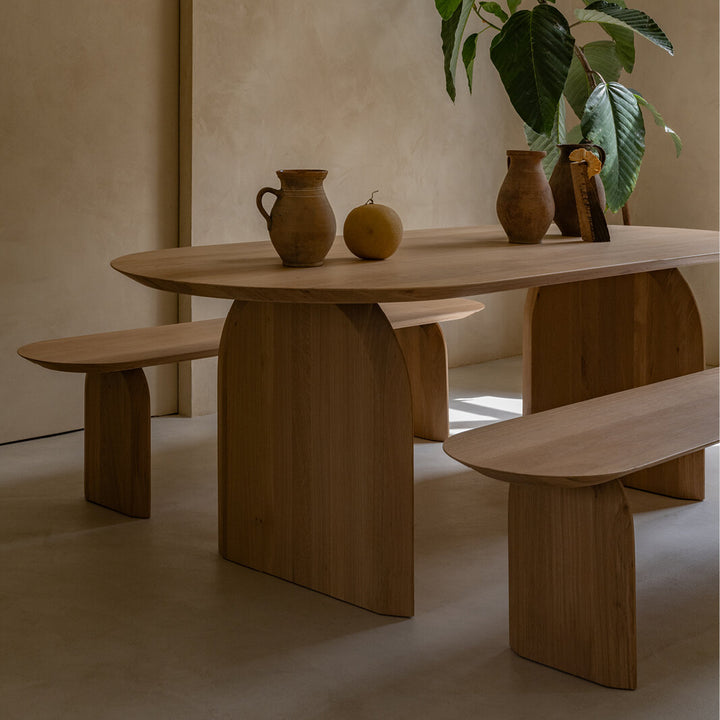 STUDIO HENK slot Eettafel - oak