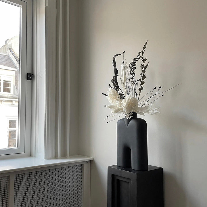 Cobra vaas - tall medio - black