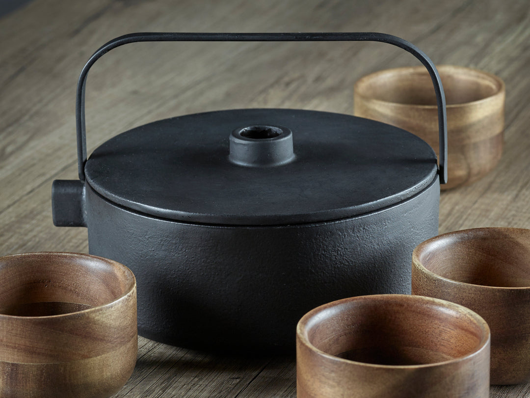 Theekopje hout Collage