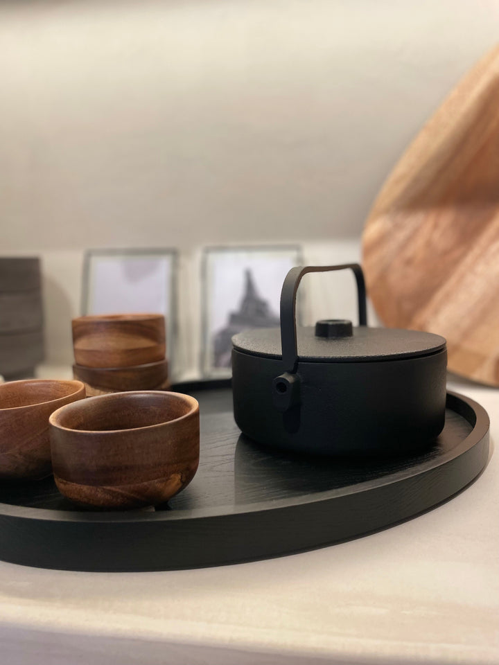 Theepot gietijzer Collage