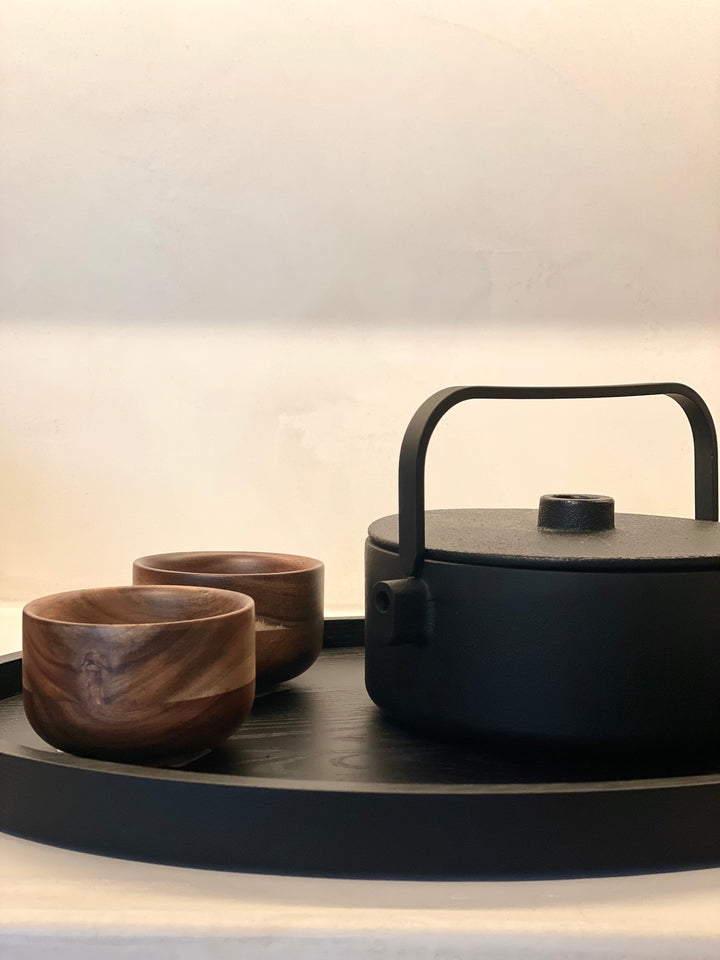 Theekopje hout Collage