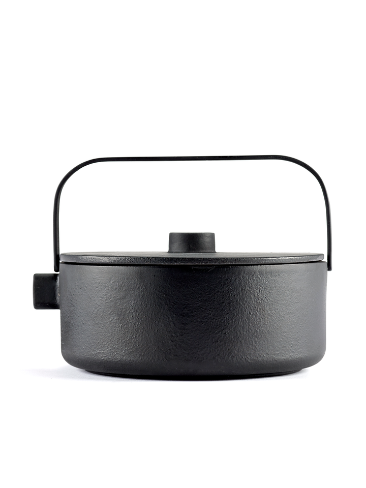 Theepot gietijzer Collage