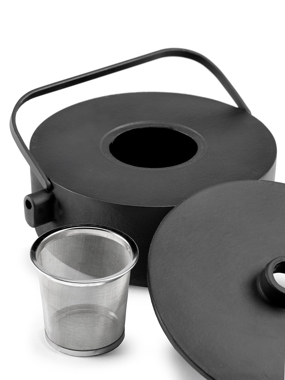 Theepot gietijzer Collage